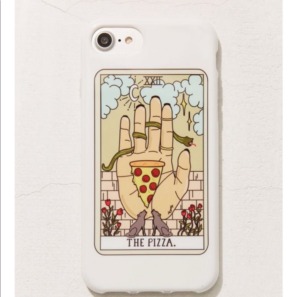 I phone 6/7/8  The pizza 🍕 tarot phone case
